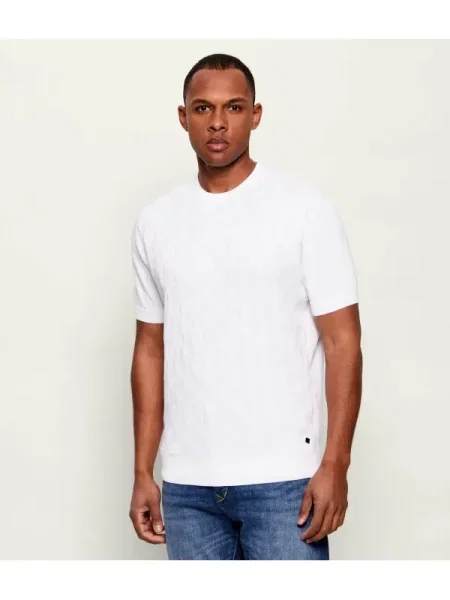 Karl Lagerfeld Pulover alb