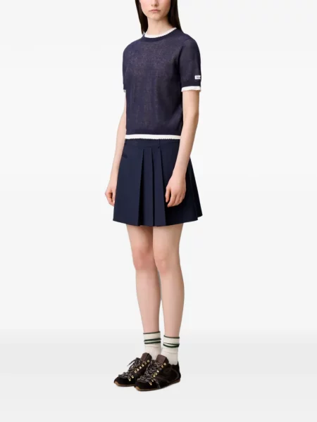 Scurt tricou Claudie Pierlot albastru