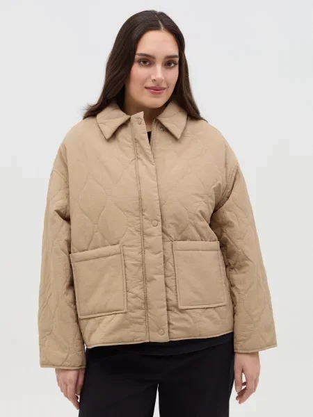 Демісезонна куртка OVS бежевий