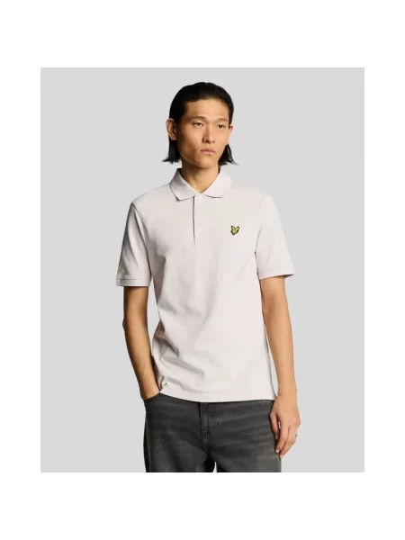 Koszulka polo Lyle & Scott biała