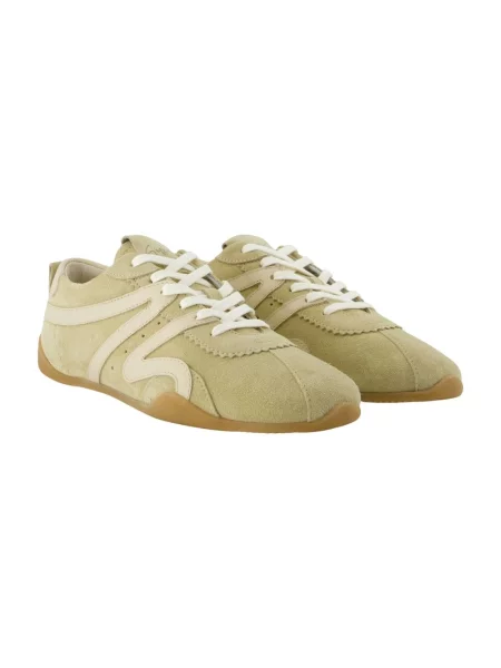 Sneakersy Giuseppe Zanotti skórzane beżowe