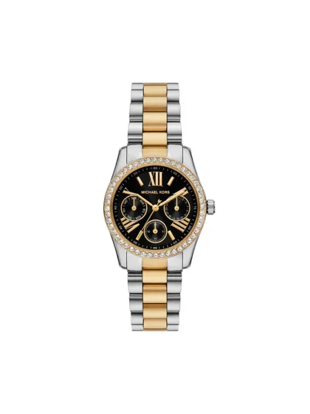 MICHAEL Michael Kors Analógové hodinky LEXINGTON LUX zlatá / strieborná
