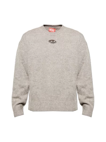 Sweter Diesel wełniany beżowy
