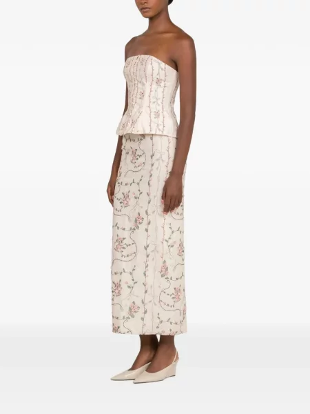 Fusta maxi Agua By Agua Bendita cu model floral