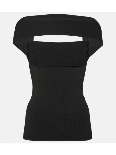 Top Toteme tricotate negru