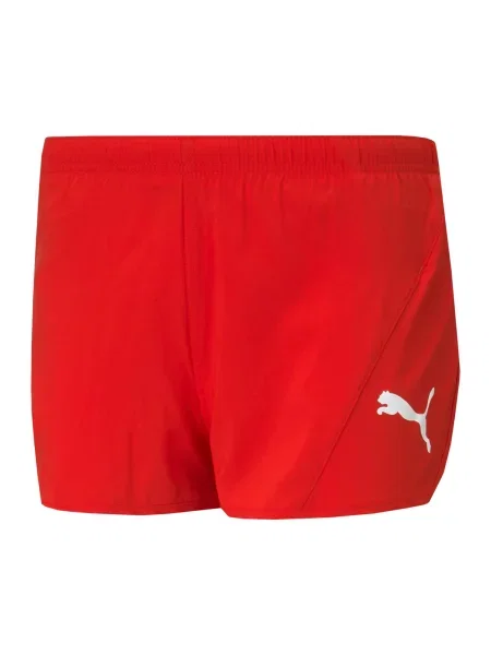 PUMA Pantaloni sport roșu alb