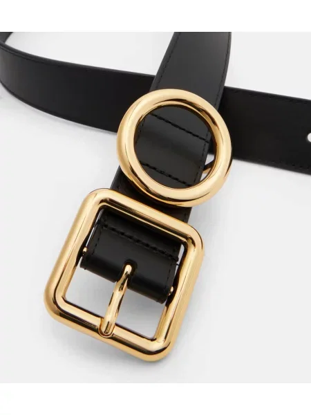 Curea Jacquemus din piele negru