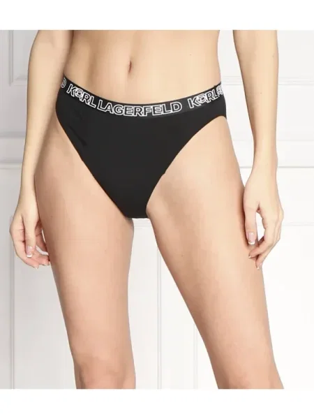 Karl Lagerfeld Chiloți slipi ikonik high rise brief negru