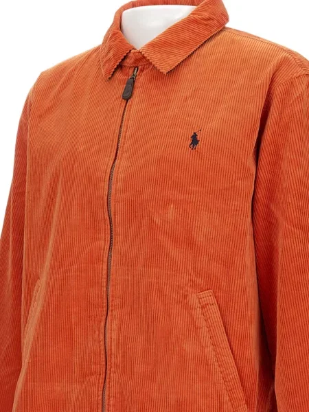 Fular Polo Ralph Lauren din fleece cu franjuri în carouri verde