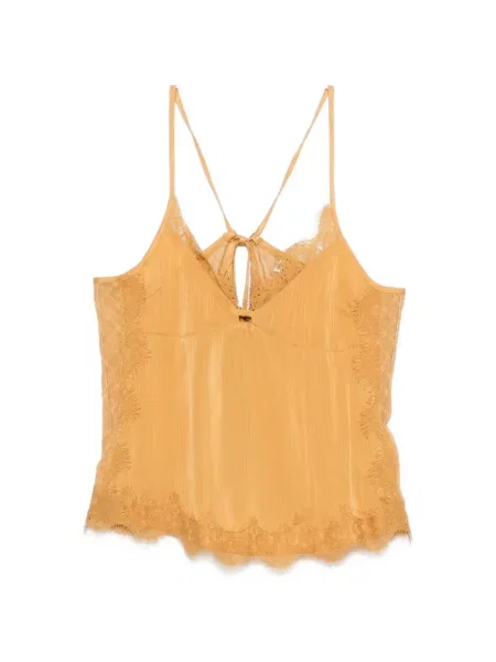 Bluzka R13 koronkowa żółta