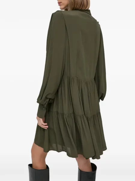 Rochie Ivy Oak în straturi de costum verde