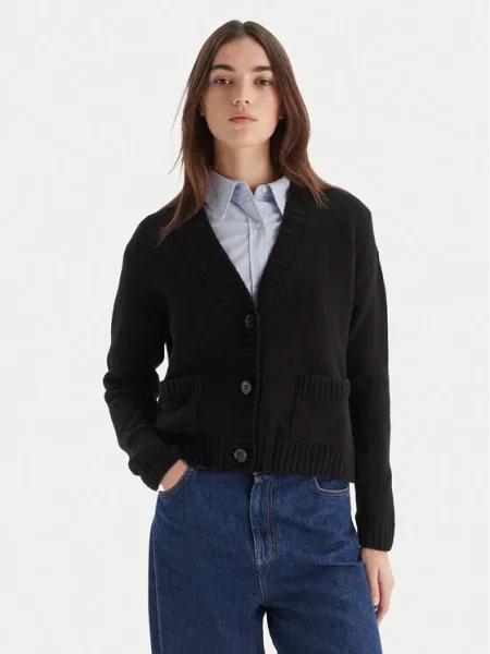 Weekend Max Mara Cardigan Filmato negru
