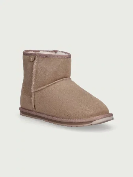 Emu Australia gyerek velúr téli cipő Wallaby Mini bézs
