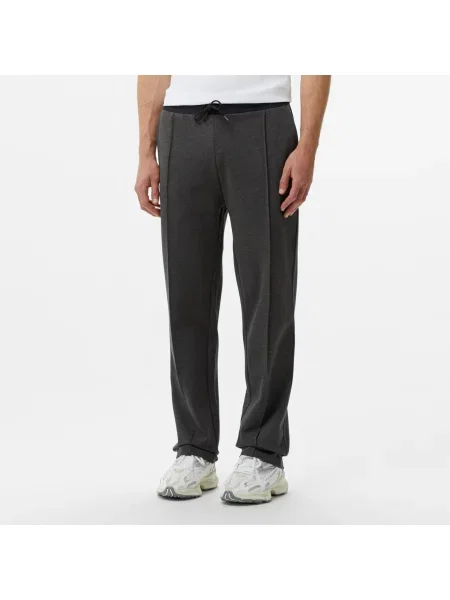Зауженные брюки Lacoste серые