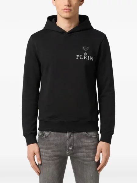 Hanorac cu glugă Philipp Plein negru
