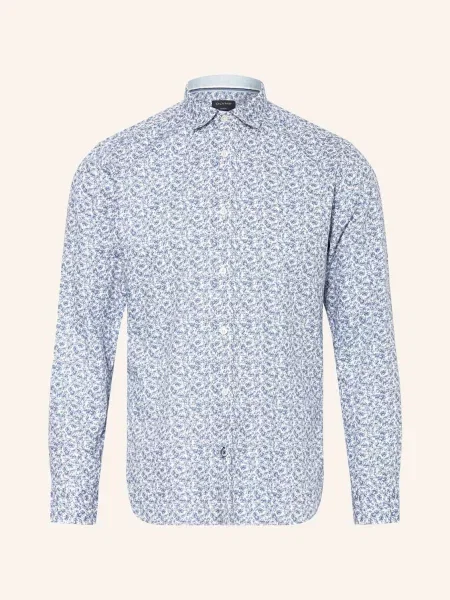 Olymp Koszula Casual Regular Fit weiss biała