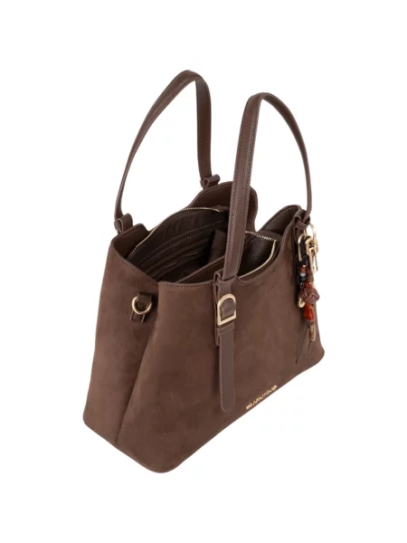 Crossbody kabelka Valentino hnedá