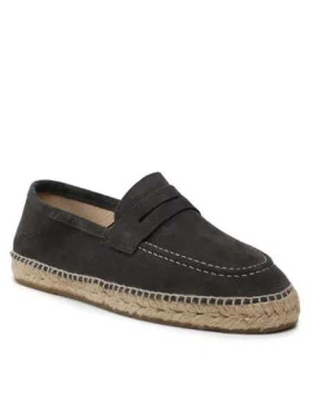 Manebi Espadrilky Loafers Espadrilles W L0 šedá