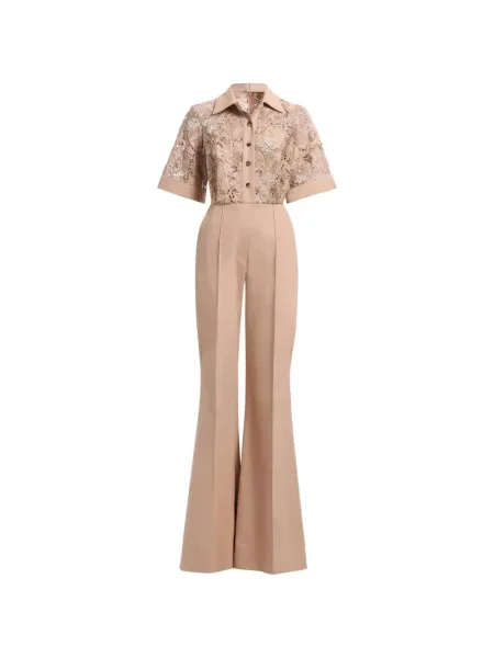 Salopetă Elie Saab din dantelă