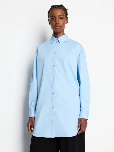 Сорочка Armani Exchange Milano Edition блакитний