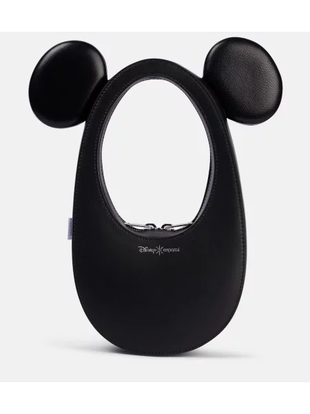 Geanta de piele Coperni din piele negru