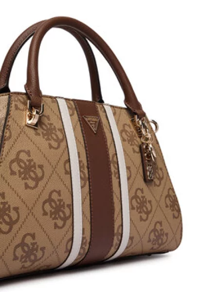 Torbica Guess Noelle II Smeđa bijela