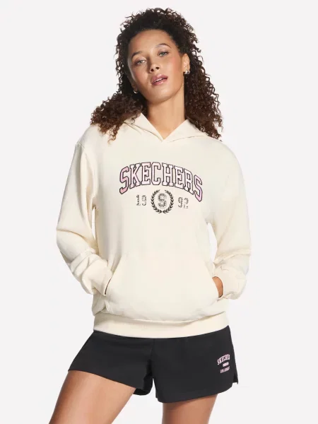 Худи Skechers в уличном стиле