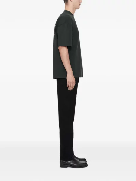 Tricou Allsaints cu imagine gri