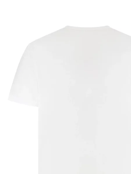 Tricou Calvin Klein cu decolteu rotund alb