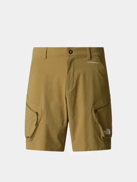 Короткие компактные спортивные шорты The North Face коричневые