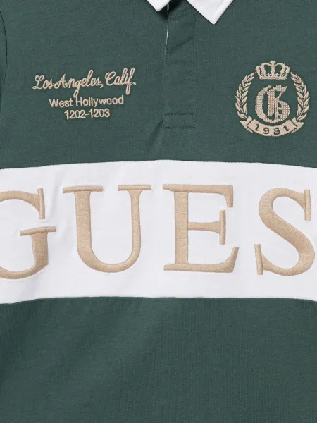 Guess Tenisz póló zöld