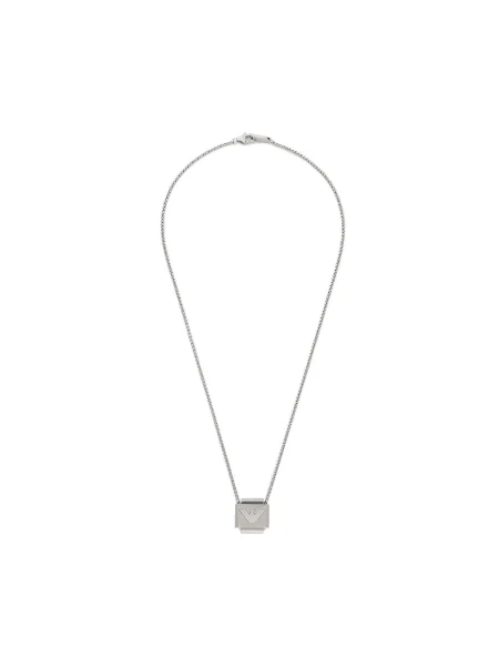 Колие Emporio Armani сребристо
