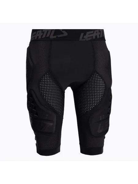 Pantaloni scurți de ciclism de siguranță Leatt Impact pentru bărbați negru