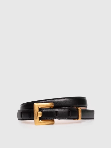 Шкіряний Anthem Balmain чорний