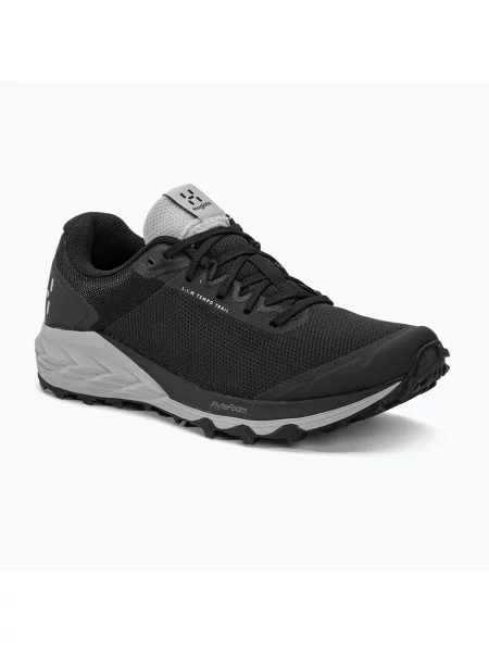 Дамски обувки за бягане Haglöfs L.I.M Tempo Trail Low true black/concrete черно