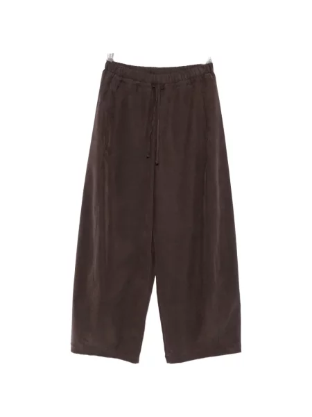 Pantaloni Woc cu cordon maro