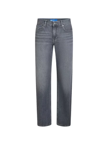 Blugi drepți Karl Lagerfeld Jeans gri