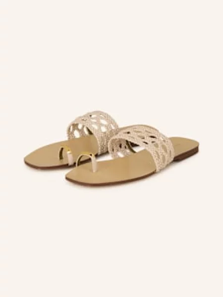 Maria Luca Klapki Madrid beige beżowe