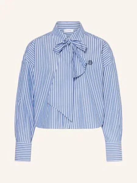 Darling Harbour Koszula Ze Zdejmowaną Kokardą blau biała