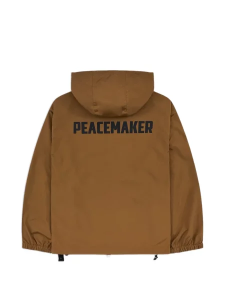 Palton Oamc Peacemaker cu glugă maro