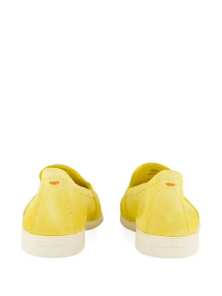 Pantofi loafer Santoni galben