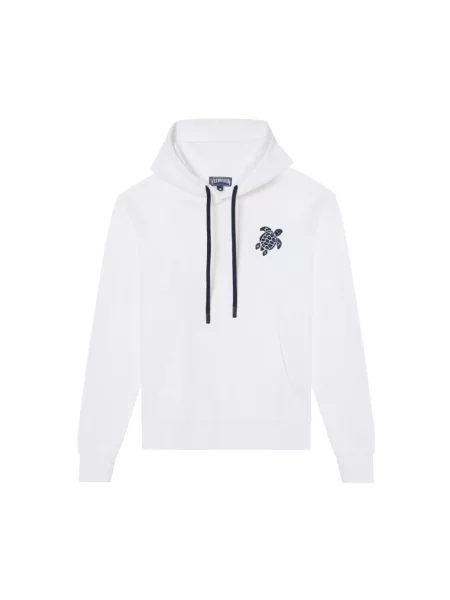 Bluza z kapturem Vilebrequin biała