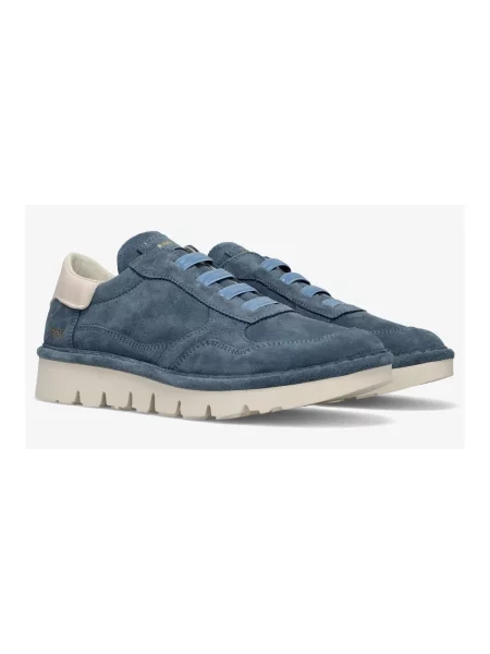 Sneakersy Panchic wsuwane niebieskie
