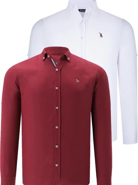 Риза Dewberry бяло