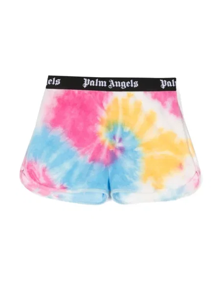 Szorty dziecięce Palm Angels różowe