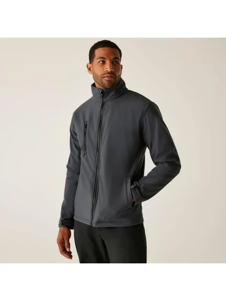 Kurtka Ablaze Softshell szara