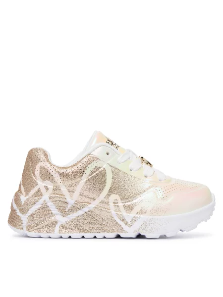 Αθλητικά Skechers Jgoldcrown: Uno Lite Heartdust Forever Χρυσό