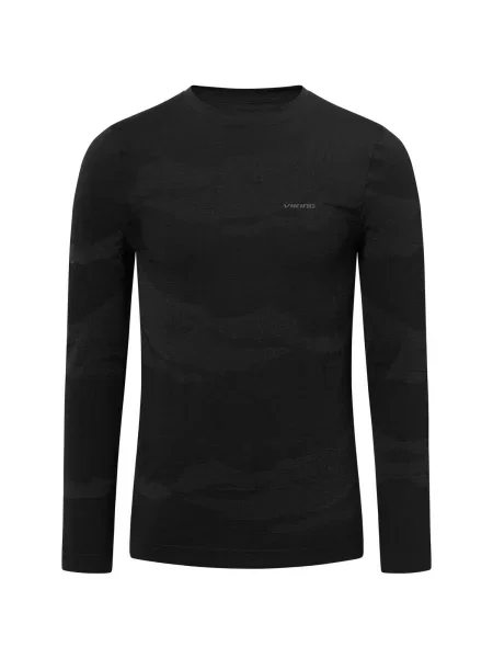 Bielizna koszulka VIKING Gasher Man Longsleeve Merino L czarna