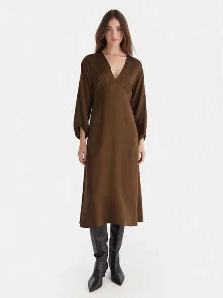 ViCOLO Rochie cocktail maro