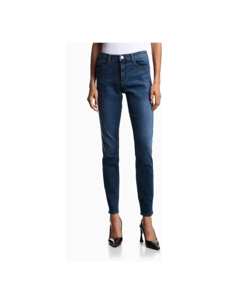 Jeansy Emporio Armani niebieskie
